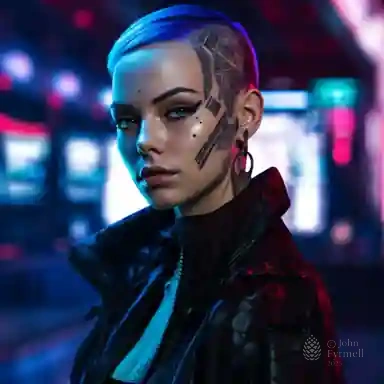 Cyberpunk Elegance