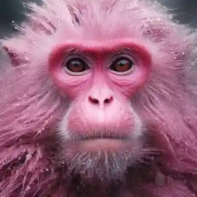 Pink Primates: The Silent Majesty