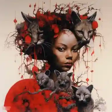 Crimson Veil of Shadows