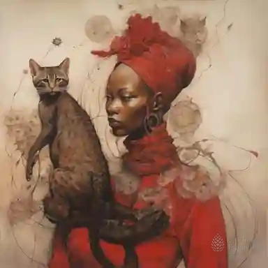Red Veil and Feline Whisper