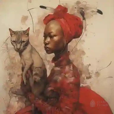 Red Veil and Feline Whisper