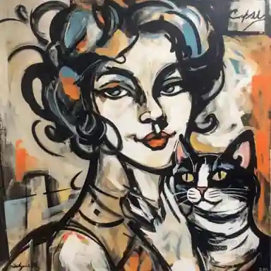 Whispers of the Feline Muse