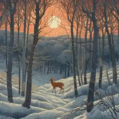 Whispers of Winter Solitude