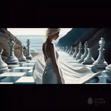 Ethereal Chess Queen