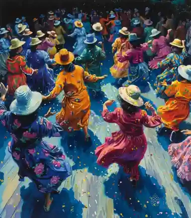 Whirling Colors of Eternity