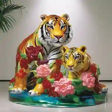 Tiger's Serene Vigil