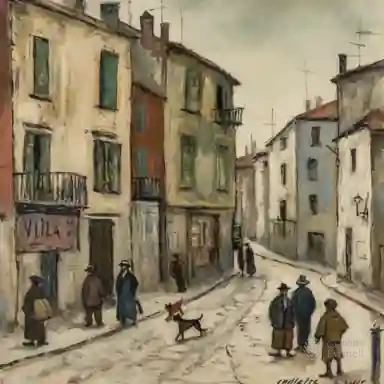 Whispers of the Cobbled Lane