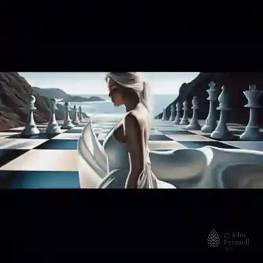 Ethereal Chess Queen