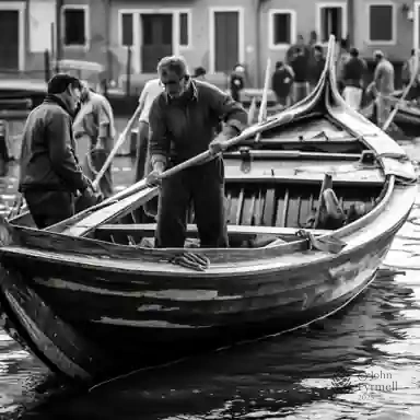 Gondoliers of the Eternal Lagoon