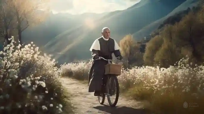 Monk's Serene Journey