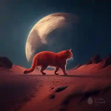 Luna's Solitary Vigil