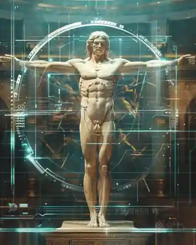 Digital Vitruvian Dawn