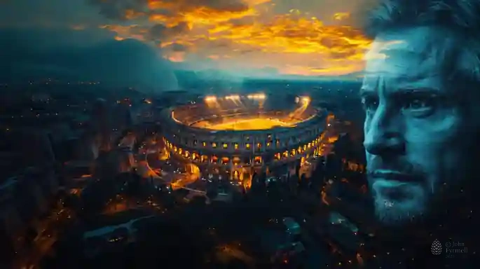 Colosseum's Eternal Vigil