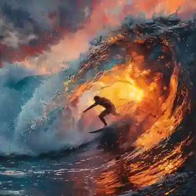 Flame and Wave