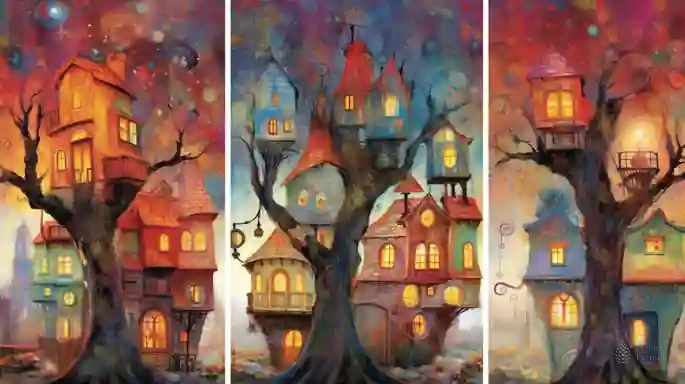 Luminous Enchanted Grove