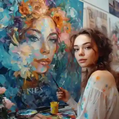 Brushstrokes of Eternity