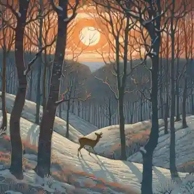 Whispers of Winter Solitude