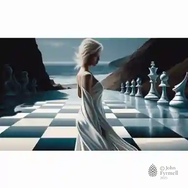 Ethereal Chess Queen