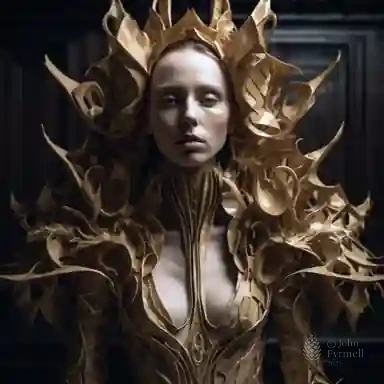 Golden Crowned Majesty