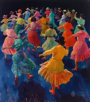 Whirling Colors of Eternity