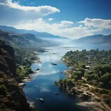 River's Eternal Embrace