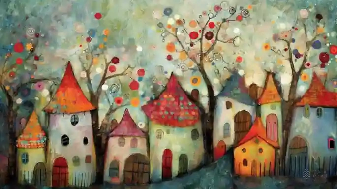 Whispering Winter Village