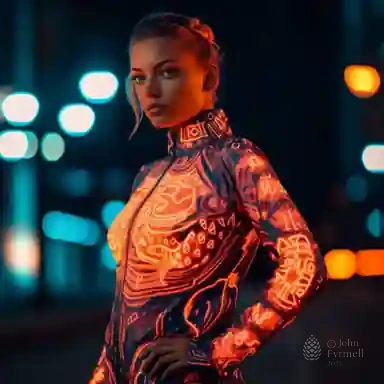 Neon Elegance