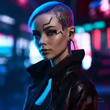 Cyberpunk Seraphim