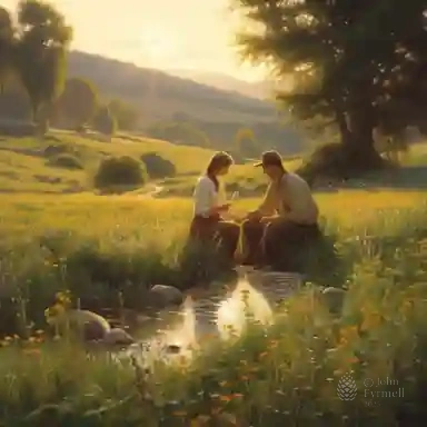 Serenity's Gentle Brook