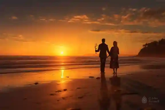 Eternal Sunset Stroll