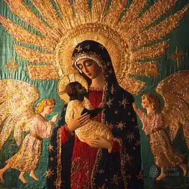 Celestial Maternal Embrace