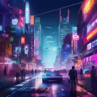 Neon Dreamscape