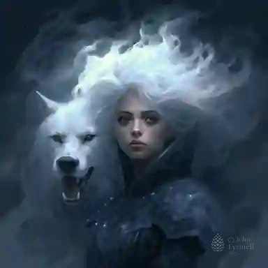 Moonlit Wolf's Whisper