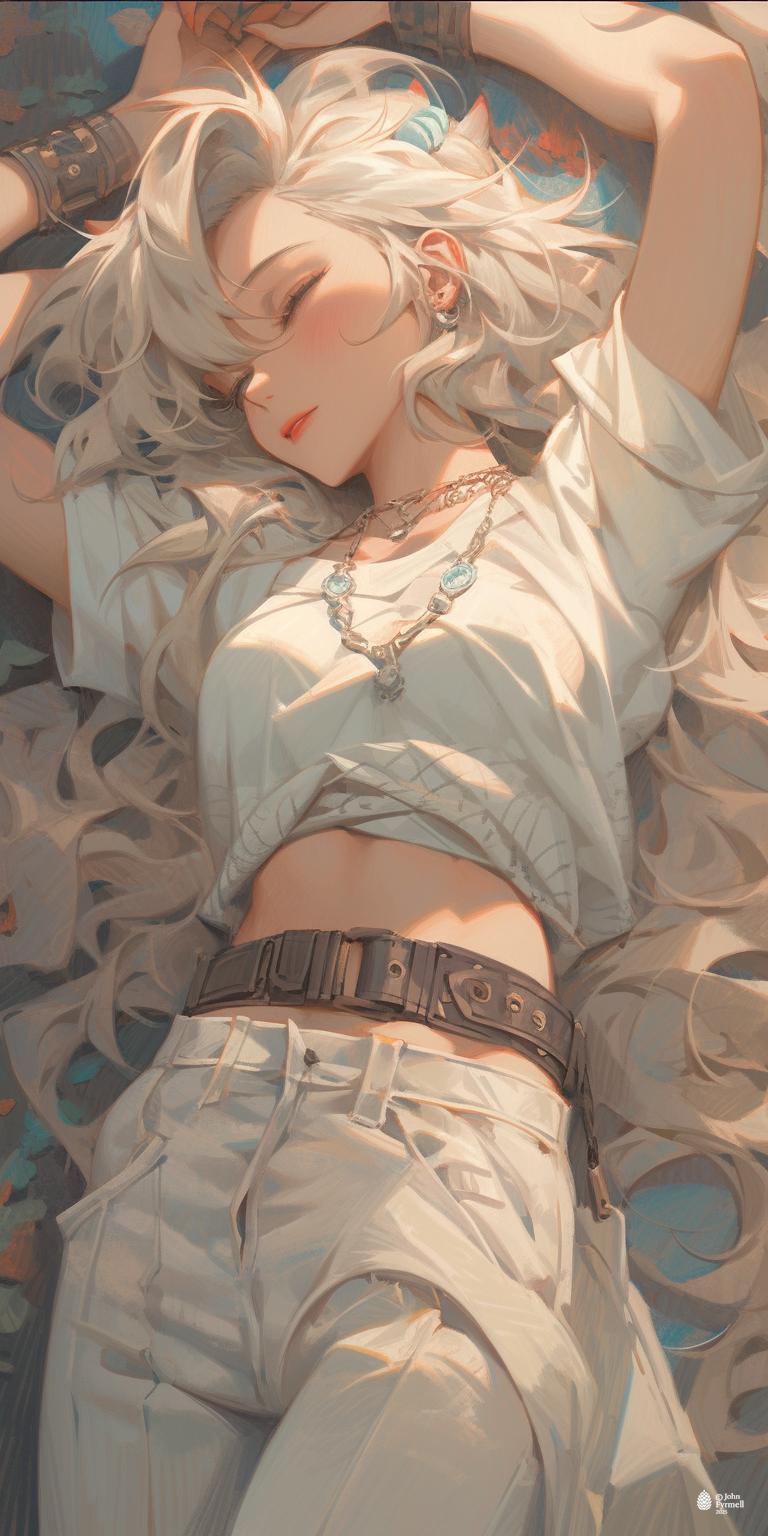 Slumbering Warrioress