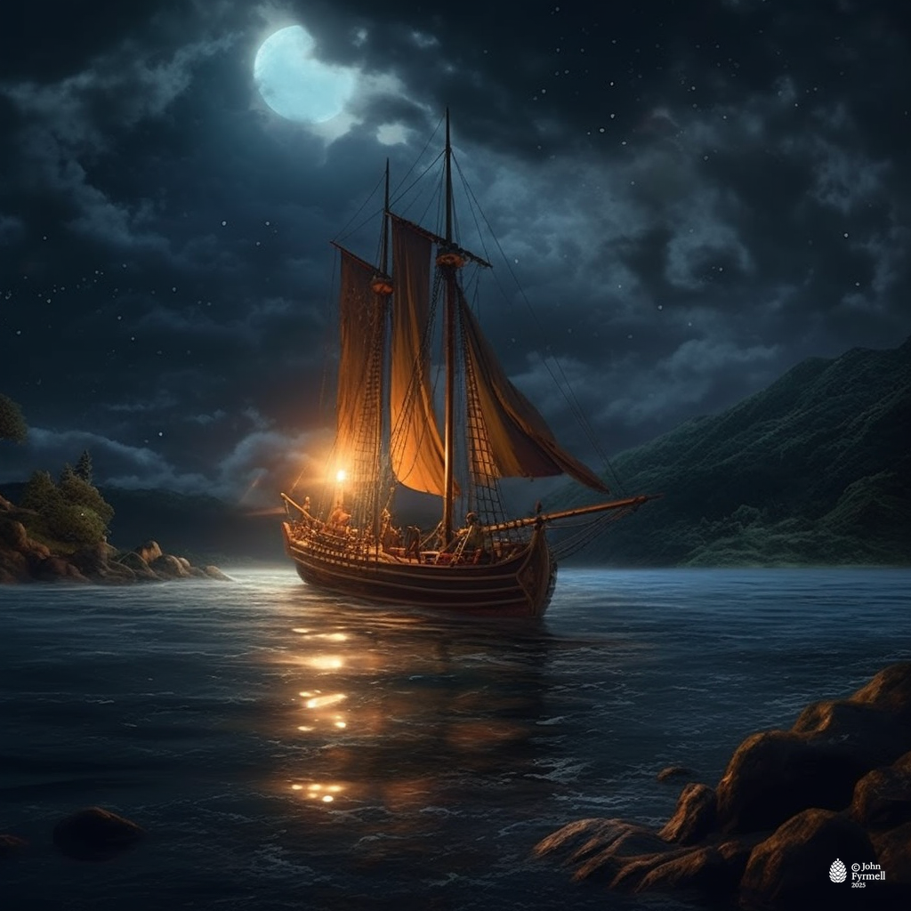 Moonlit Voyage