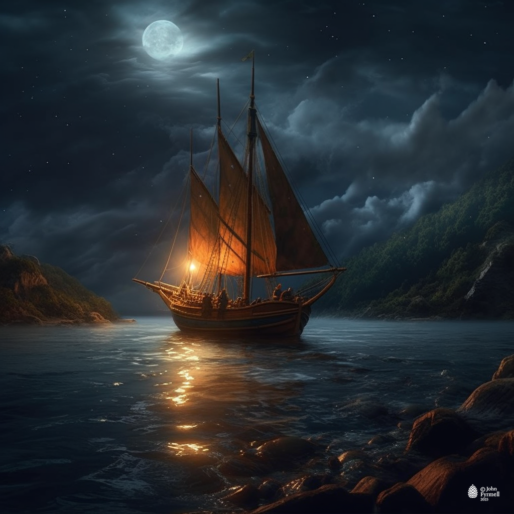 Moonlit Voyage
