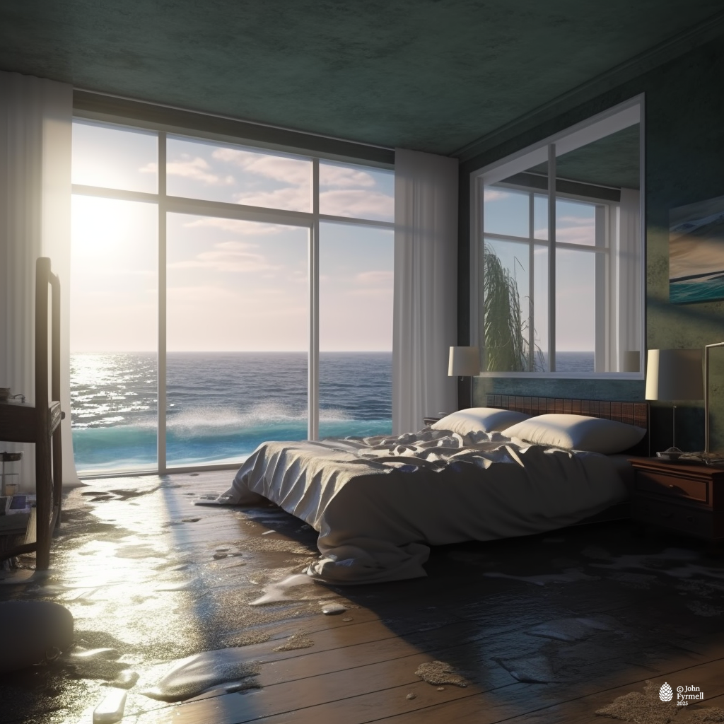 Serene Coastal Slumber