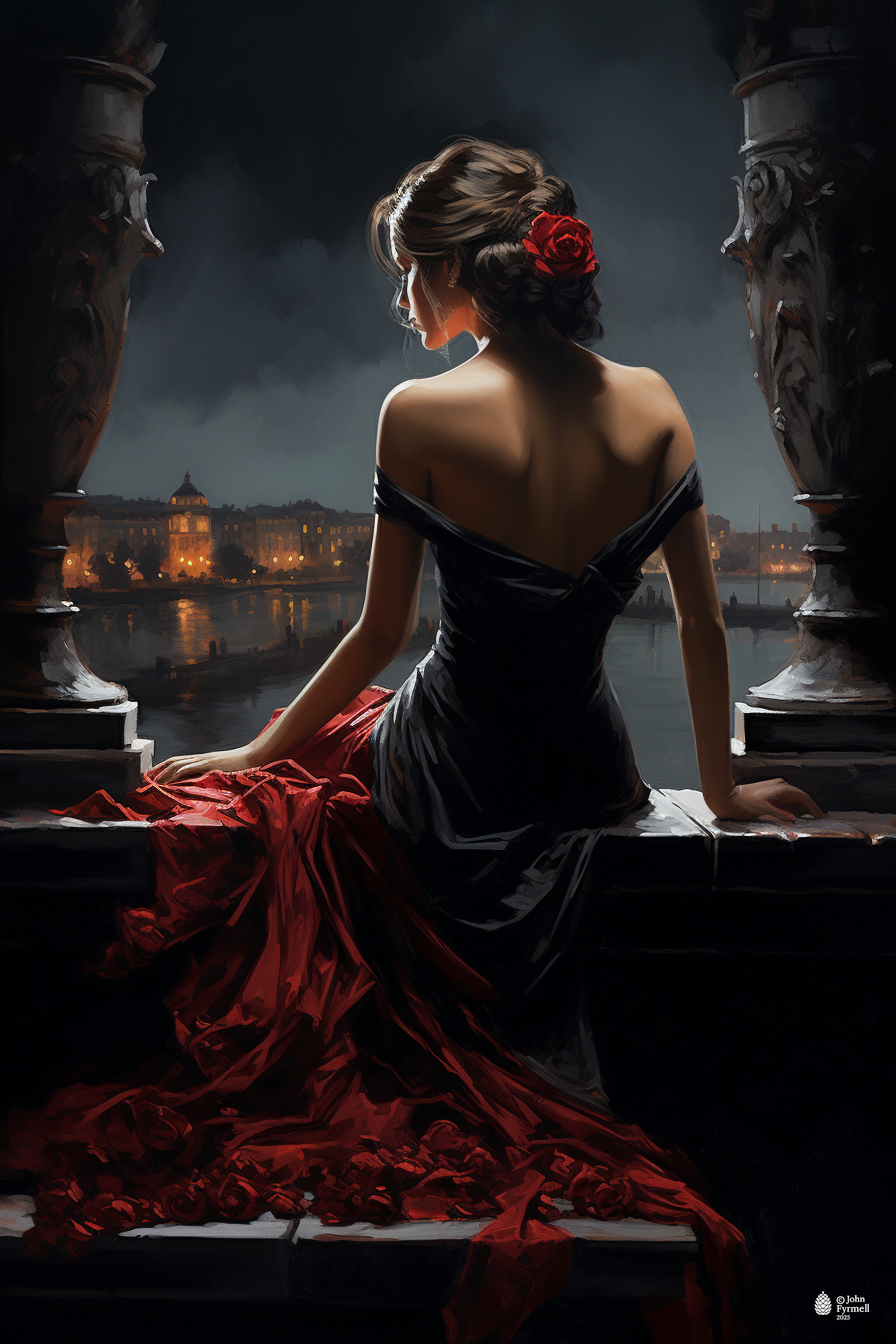 Midnight Rose Solace