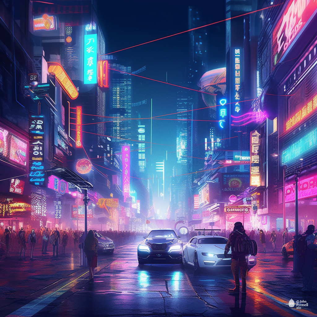 Neon Dreamscape