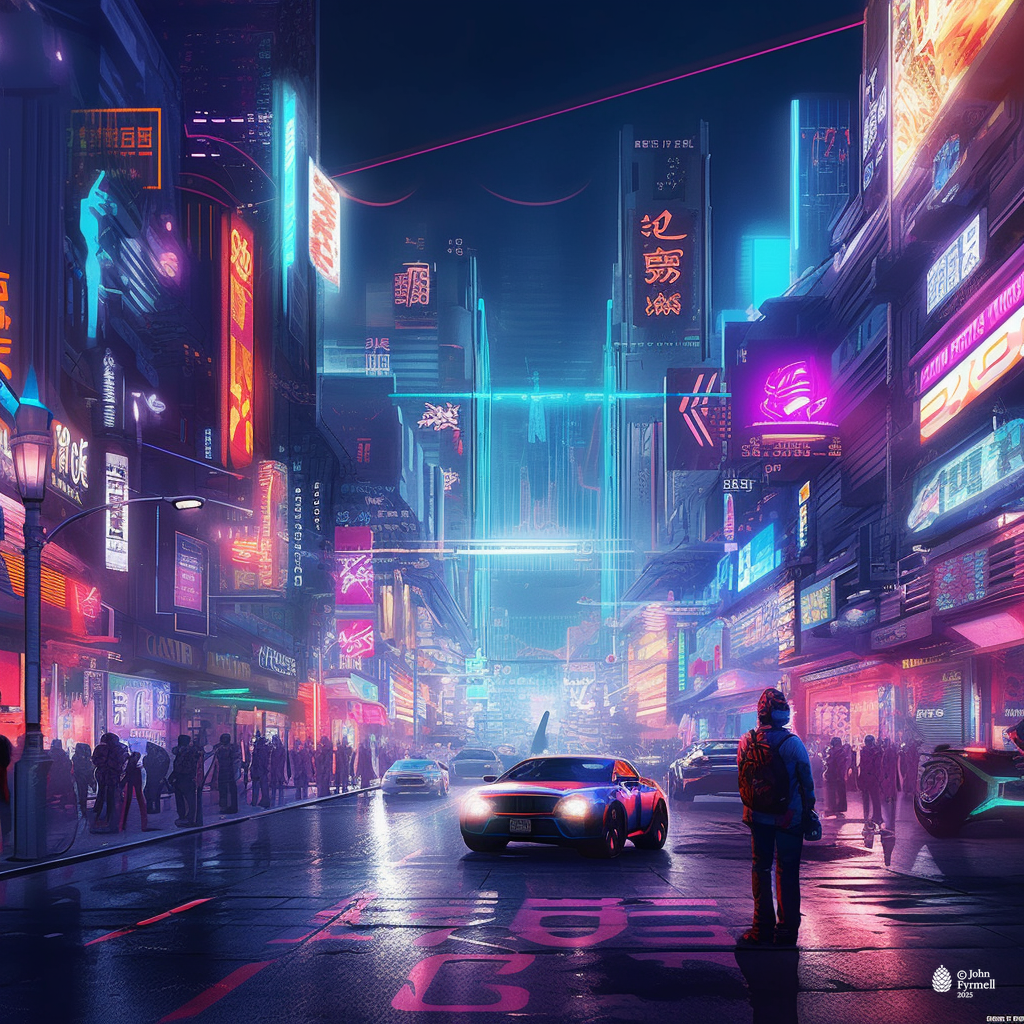 Neon Dreamscape