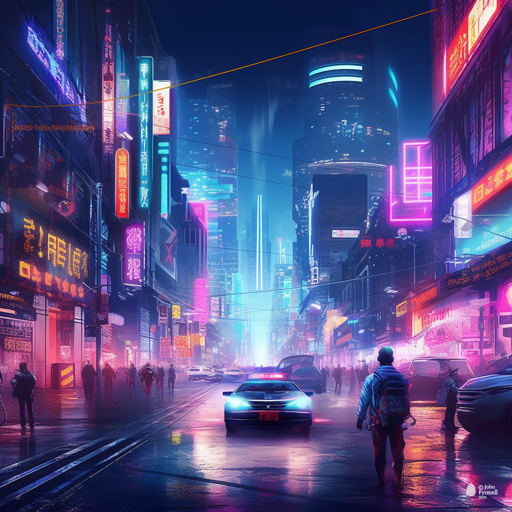 Neon Dreamscape