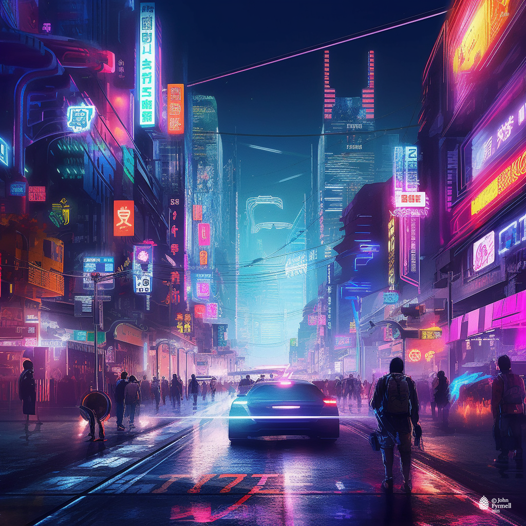 Neon Dreamscape