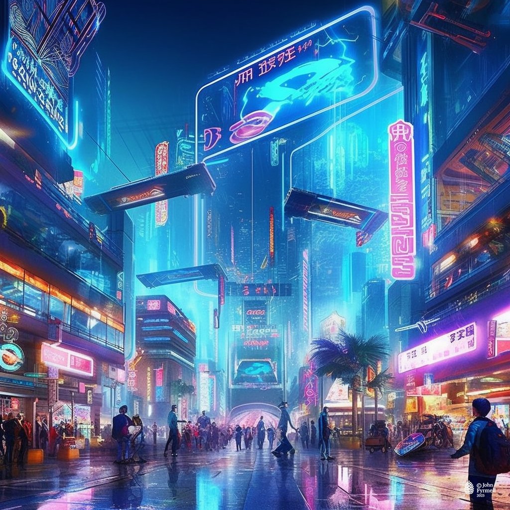 Neon Dreamscape