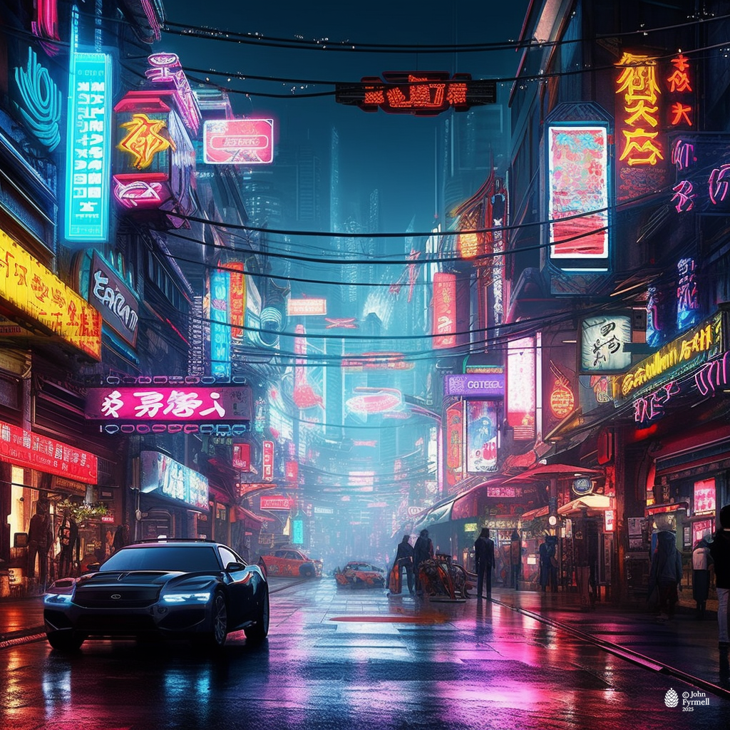 Neon Dreamscape