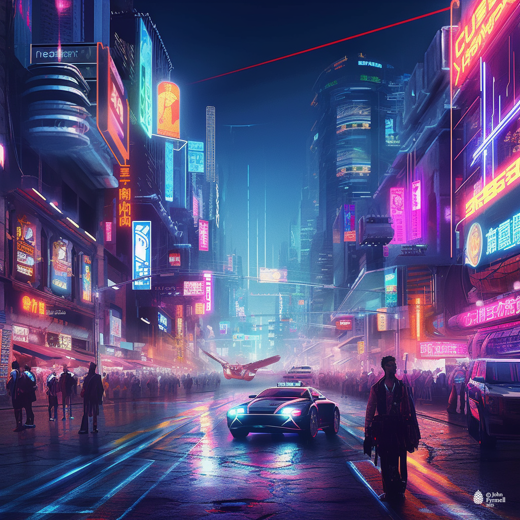Neon Dreamscape