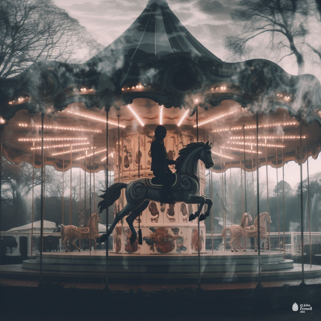 Moonlit Carousel Dreams
