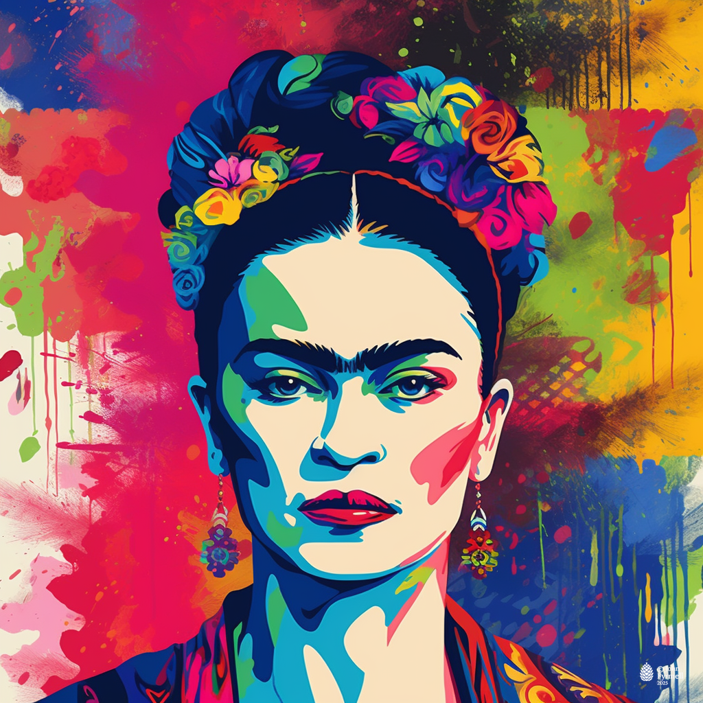 Vibrant Frida