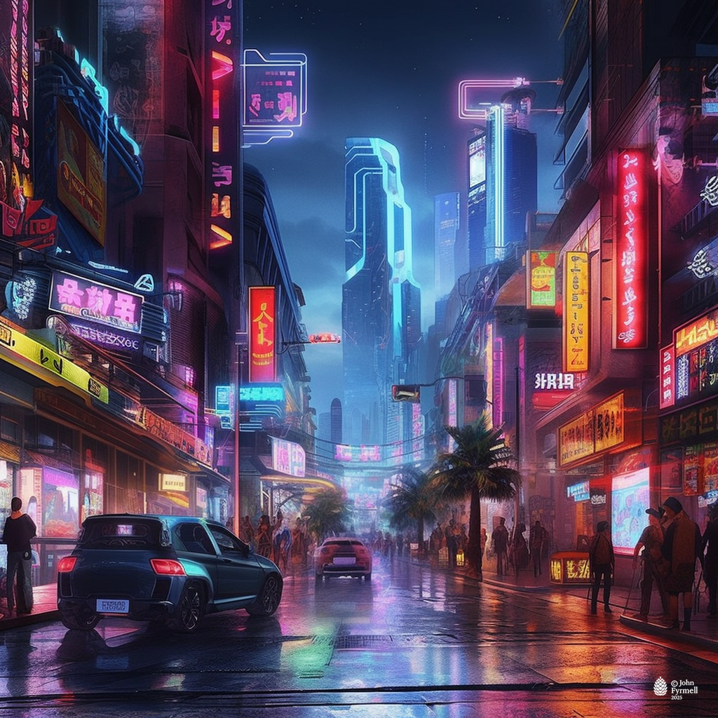 Neon Dreamscape
