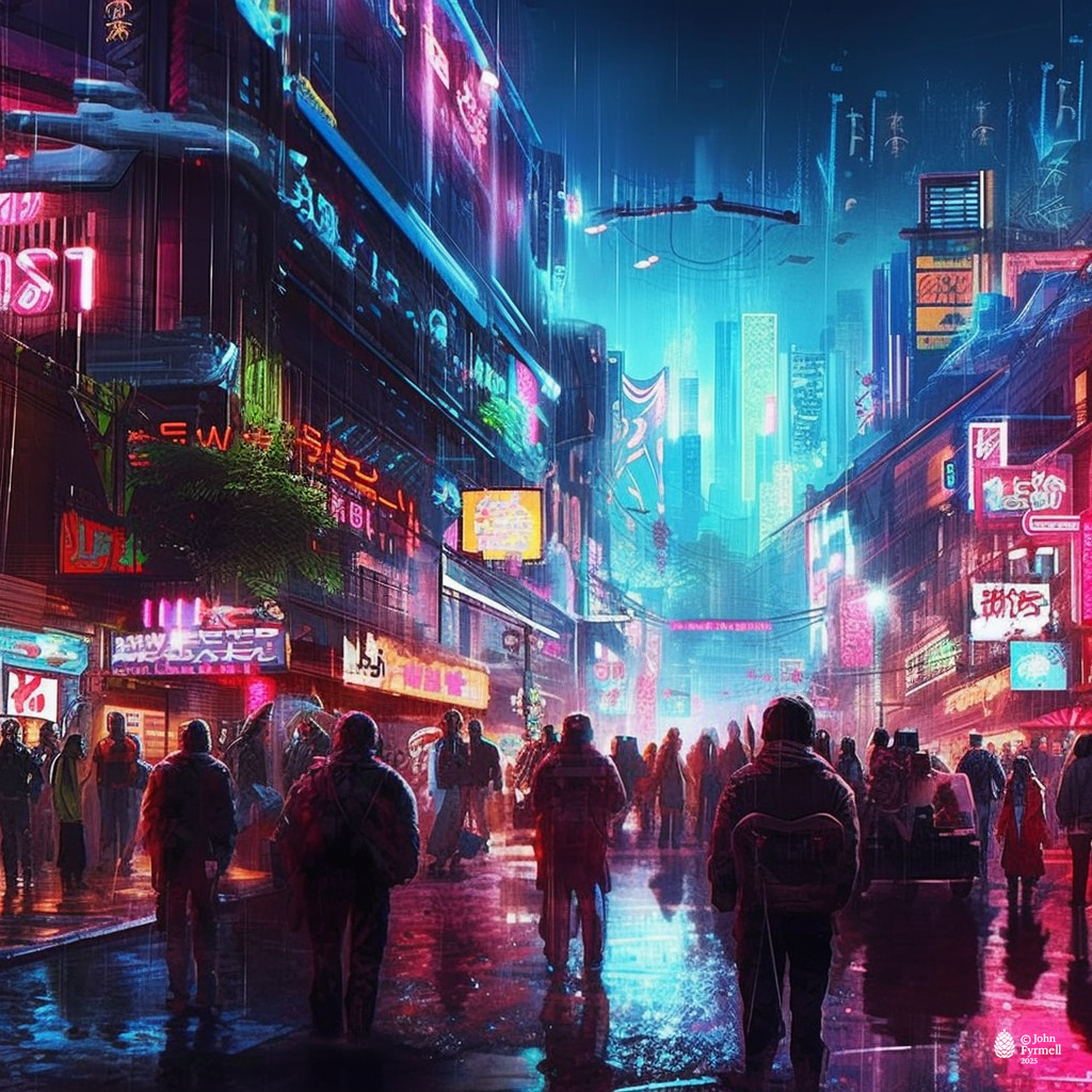 Neon Dreamscape
