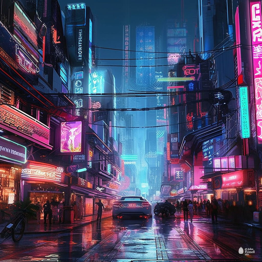 Neon Dreamscape